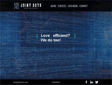Tablet Screenshot of jointdots.com